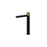 Baterija za lavabo L hladna voda Rosan Black & Gold 254109BG