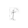 Baterija za lavabo Rosan Brontee NB21101