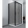 Klizna vrata 100x195 Concept Atlas Black C-02-B4100