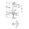 Baterija za lavabo Grohe Eurosmart Cosmopolitan XL 23921000